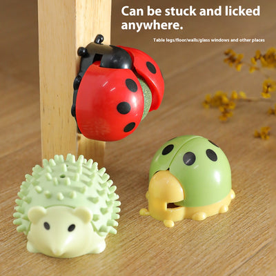 Pelota Interactiva Musical para Gatos con Catnip y Masaje Dental