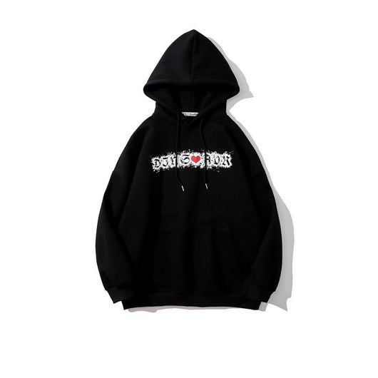 Sudadera Hoodie Estampada Suelta para Hombre y Pareja - Marca Trendy - Image 8