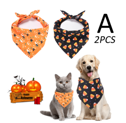 Pañoleta Triangular Halloween para Mascotas - Image 14