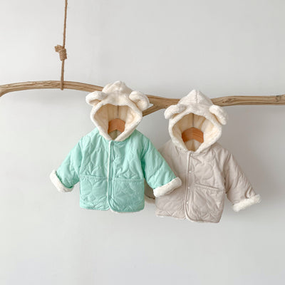 Ropa de Bebé Acolchada con Forro Polar Cálido - Image 15