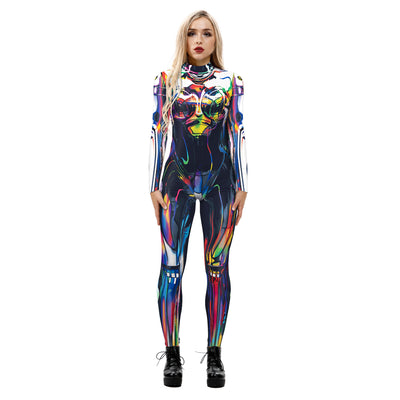 Jumpsuit Estampado Europeo Americano Wansheng - Image 6