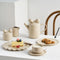 Beige 19 Cm Wave Dessert Plate