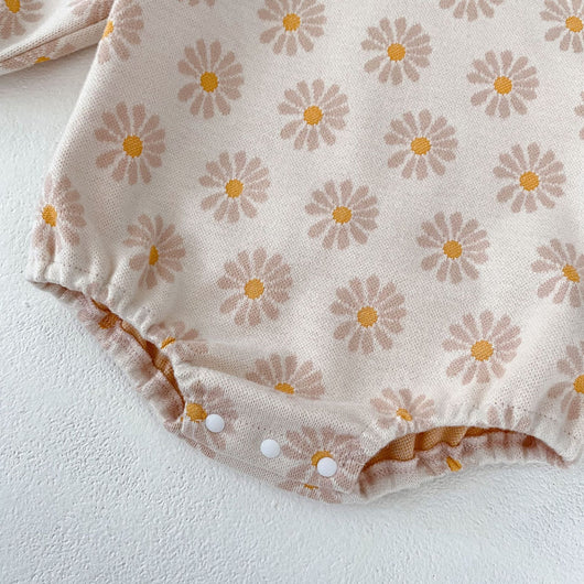 Mono Largo Estampado Floral con Mangas Largas - Image 13