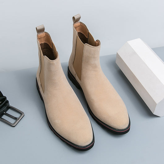 Botas Cargo Tobilleras de Cuero para Hombre - Estilo Casual Versátil - Image 17