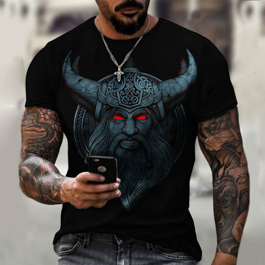Playera Casual con Gráfico 3D para Hombre - Image 9