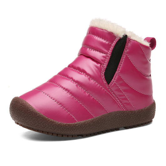 Botas de Nieve Infantiles con Forro de Cachemira Deportivo - Image 9