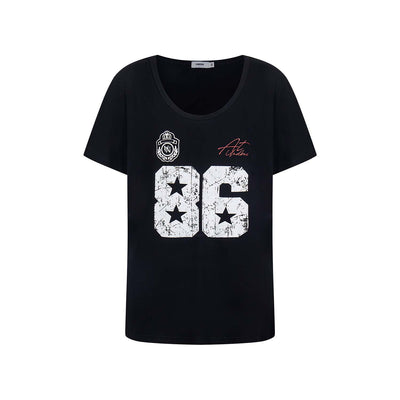 Blusa Estampada American Hot Girl Cuello V Manga Corta - Image 27
