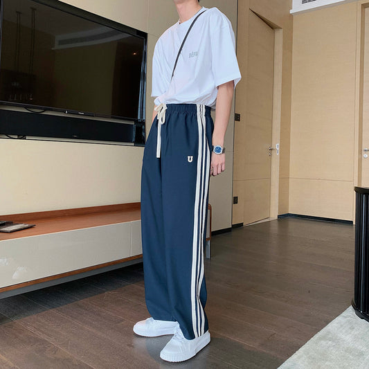 Conjunto de Dos Piezas: Cardigan Liso y Pantalón Casual para Hombre - Image 2