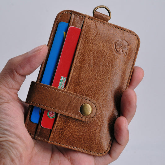 Funda de Cuero Portátil y Elegante