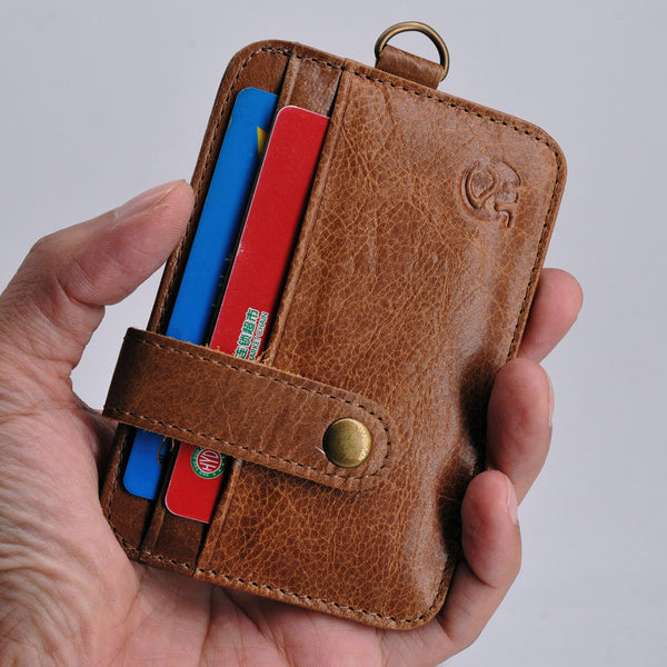 Funda de Cuero Portátil y Elegante