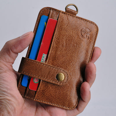 Funda de Cuero Portátil y Elegante