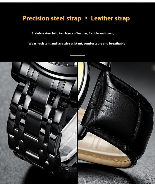 Reloj Mecánico Automático con Esfera Transparente Resistente al Agua - Image 11