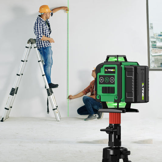 Nivel Láser Verde 16 Líneas 3D Profesional