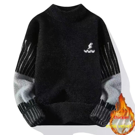 Suéter de Visón para Hombre - Abrigo Térmico Trendy - Image 12