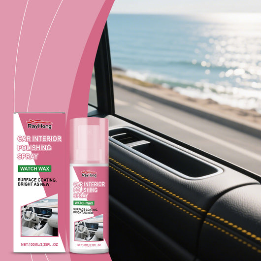 Spray Protector y Brillante para Interior de Auto