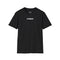 Camiseta Solta Unissex com Gola Redonda e Estampa de Logotipo