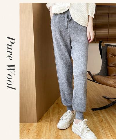 Pantalón de Punto Abrigado Ajustado Otoño-Invierno - Image 14