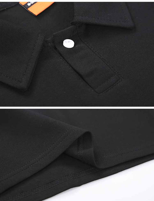 Camisa Básica Masculina de Cuello Solapa y Manga Larga - Image 14