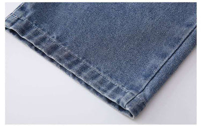 Jeans Sueltos Casuales para Niñas - Diseño Simple y Versátil - Image 9