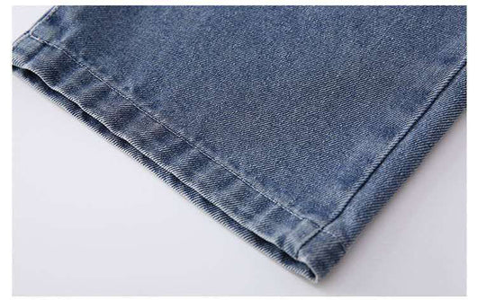 Jeans Sueltos Casuales para Niñas - Diseño Simple y Versátil - Image 9