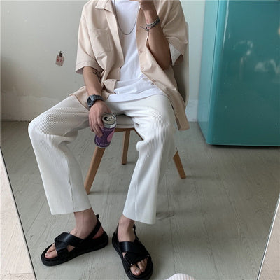 Pantalones Sueltos con Pliegues - Comodidad y Estilo Moderno - Image 2