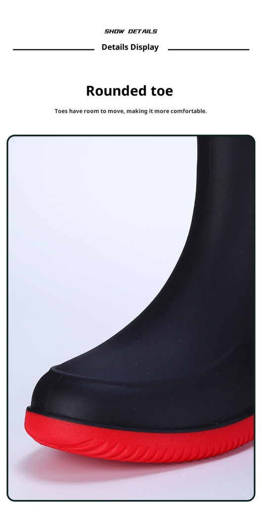 Botas Impermeables de Trabajo para Hombre - Antideslizantes y Resistentes - Image 12