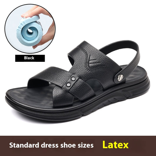 Zapatos de Cuero Genuino Transpirables para Hombre - Comodidad Casual para Todas las Edades - Image 6