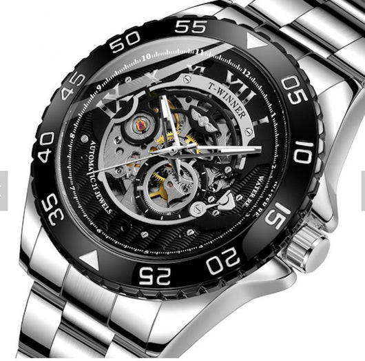 Reloj Automático de Acero para Hombre - Elegancia Profesional - Image 6