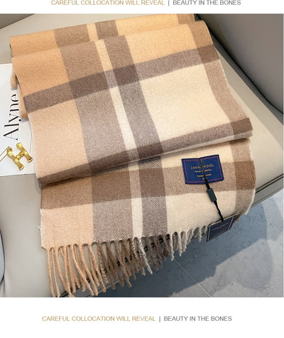 Bufanda de Lana para Hombre Invierno Multicolor - Diseño Moderno - Image 18