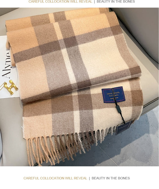Bufanda de Lana para Hombre Invierno Multicolor - Diseño Moderno - Image 18