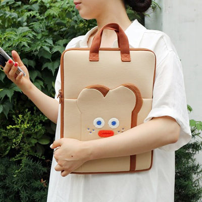 Cuaderno Organizador con Bolsa para Documentos Diseño Pan Adorable - Image 16