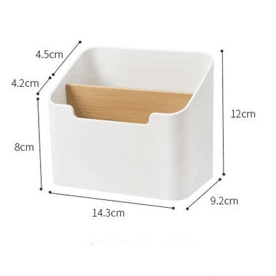 Dispensador de Pañuelos con Cubierta de Bambú Impermeable para Cocina - Image 4