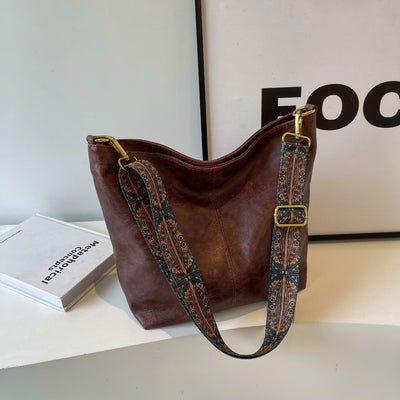 Bolso Bandolera Bucket de Gran Capacidad para Mujer - Image 9