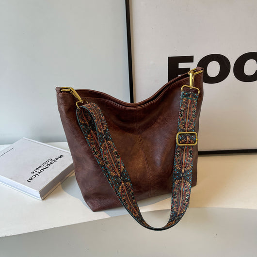 Bolso Bandolera Bucket de Gran Capacidad para Mujer - Image 9