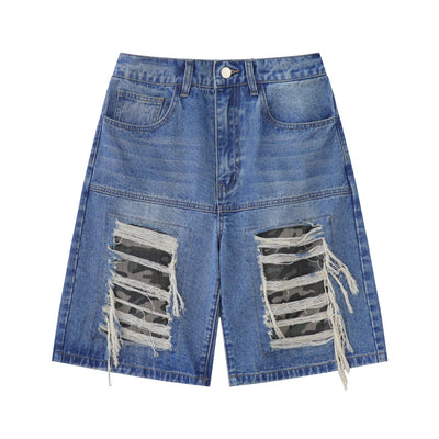 Jeans Vintage para Hombre con Parches de Estrella - Image 15
