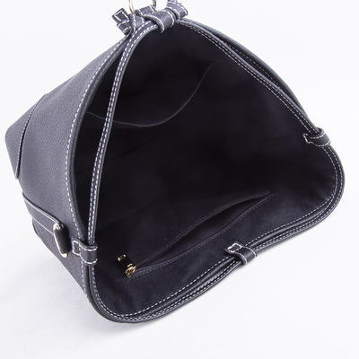 Bolso Cubo Retro de Cuero Genuino con Patrón Grabado y Cordón Ajustable - Image 28