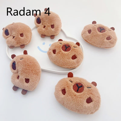 Broche Peluche Capybara Adorable - Accesorio Tierno para Niños y Adultos - Image 3