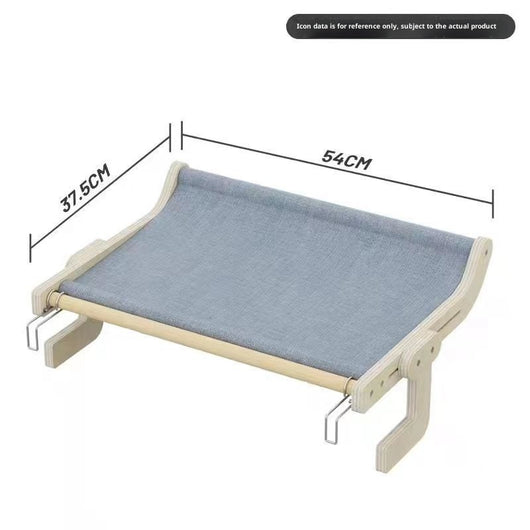 Cama Colgante Extra Grande para Gatos - Nido de Lona para Ventana y Balcón - Image 8