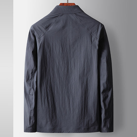 Chaqueta Hombre Primavera Verano Solapa Costura Invisible - Image 2