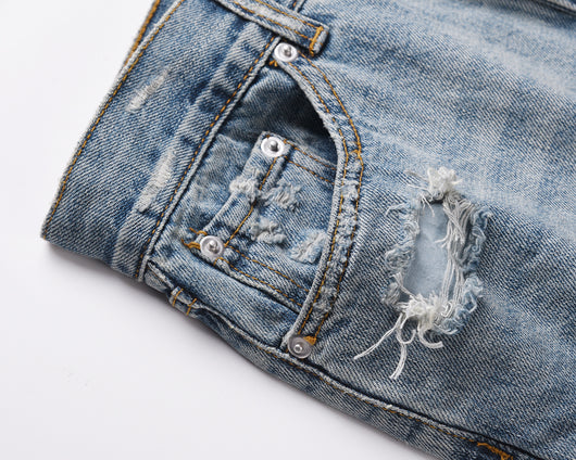 Pantalones Vaqueros Rotos Hip Hop Street Style - Casual con Personalidad - Image 12