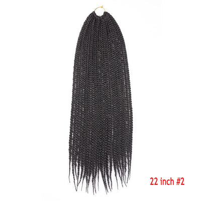 Extensiones de Cabello Trenzas Senegal Box Braids Crochet - Image 16