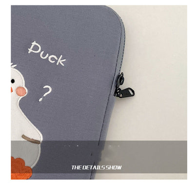 Funda para Tablet con Bordado de Pato Kawaii - Diseño Exclusivo - Image 16