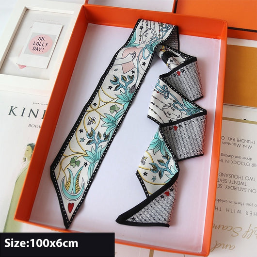 Pañuelos Decorativos para Asas de Bolsas - Cintas Elegantes y Versátiles - Image 28