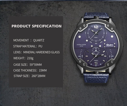 Reloj para Hombre con Esfera Grande - Image 4