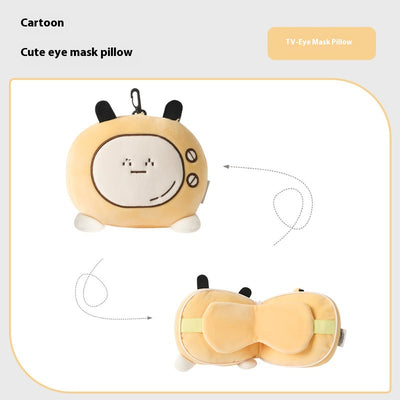 Almohada Cervical en U con Bolsillo de Almacenamiento para Viajes - Image 6