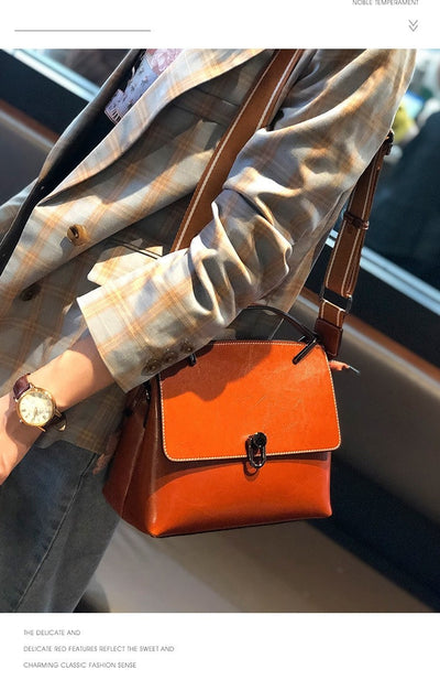 Bolso de Cuero Genuino Premium para Mujer - Diseño Elegante y Sofisticado - Image 13