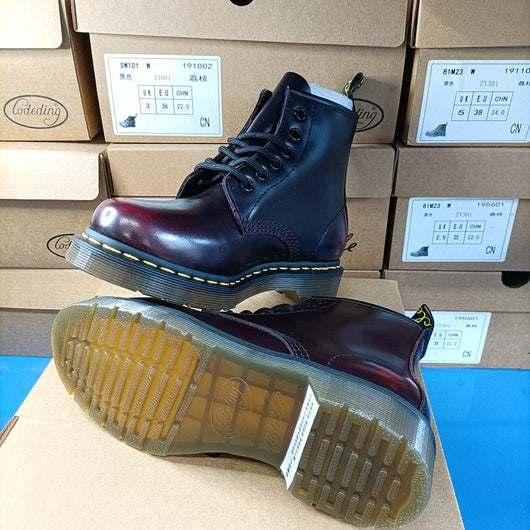 Botas Altas Estilo Británico para Parejas - Unisex con Cordones - Image 6