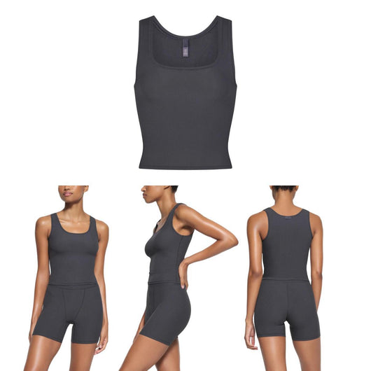 Camiseta Deportiva Acanalada con Tirantes Elásticos - Image 25