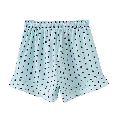 Shorts de Verano con Lunares y Volados Acampanados - Image 14