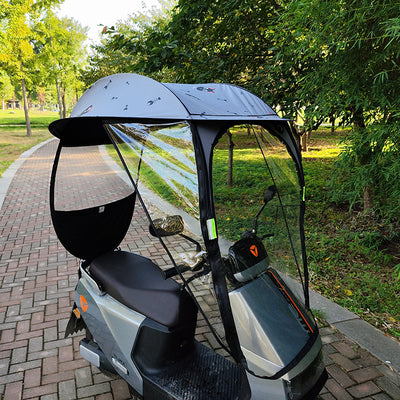 Toldo Protector Solar para Batería de Auto y Moto - Universal Cuatro Estaciones - Image 4